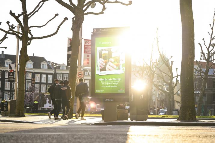 Amsterdam, Digital out-of-home, Amsterdam, real DOOH inventory bookable by the hour on Blindspot
