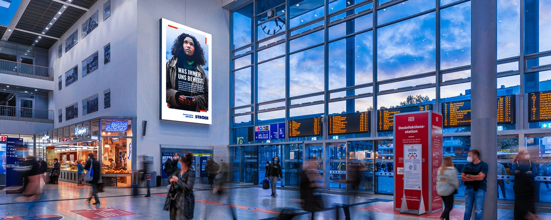 Berlin, large-format DOOH inventory bookable by the hour on Blindspot