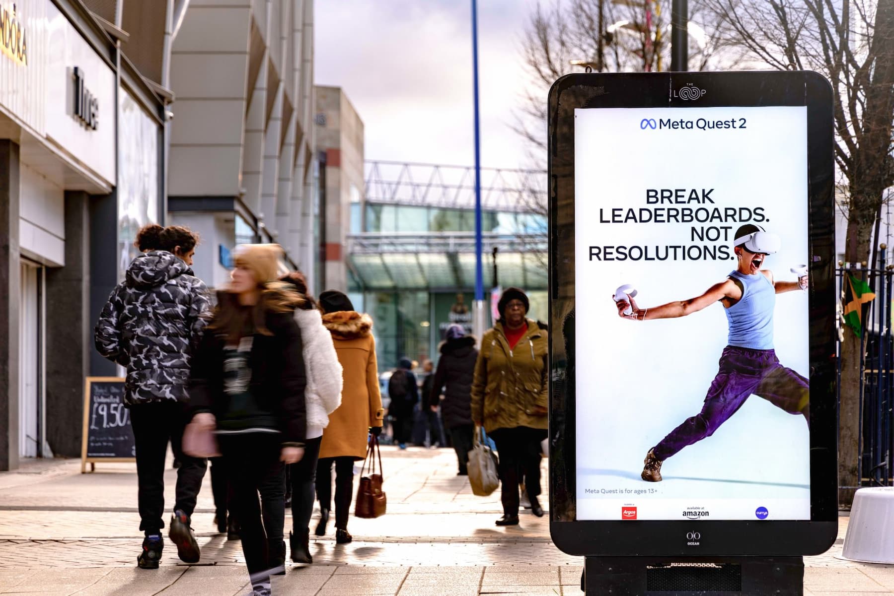 Birmingham, The Loop, Birmingham, real DOOH inventory bookable by the hour on Blindspot