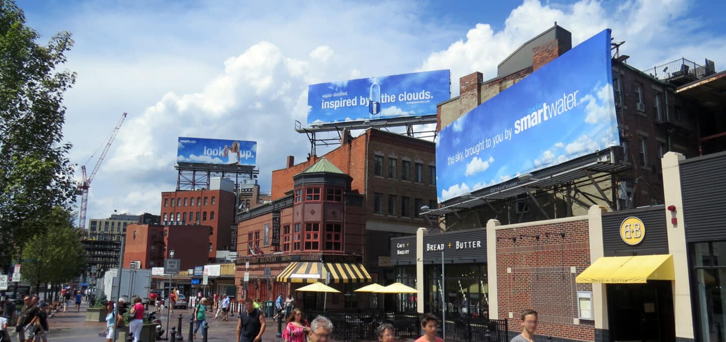 Boston, large-format DOOH inventory bookable by the hour on Blindspot
