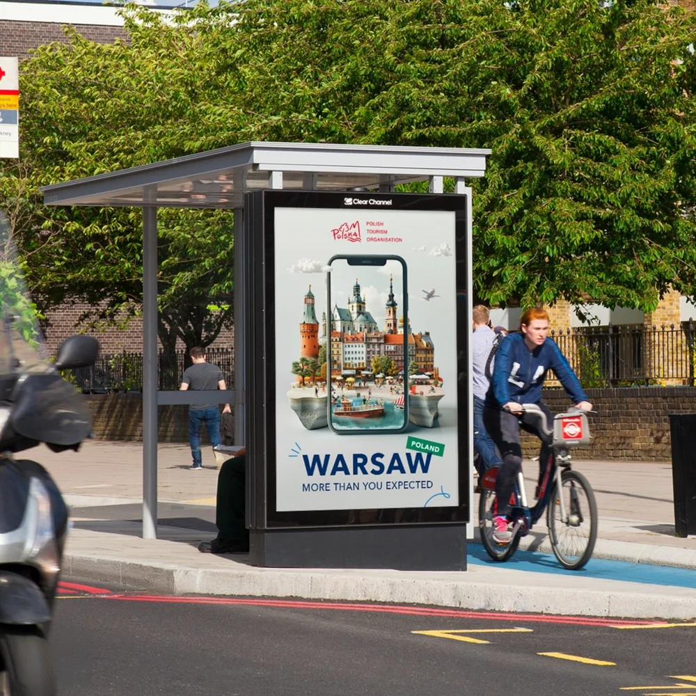 Bristol, Bristol screen 4 - digital out-of-home screen, real DOOH inventory bookable by the hour on Blindspot