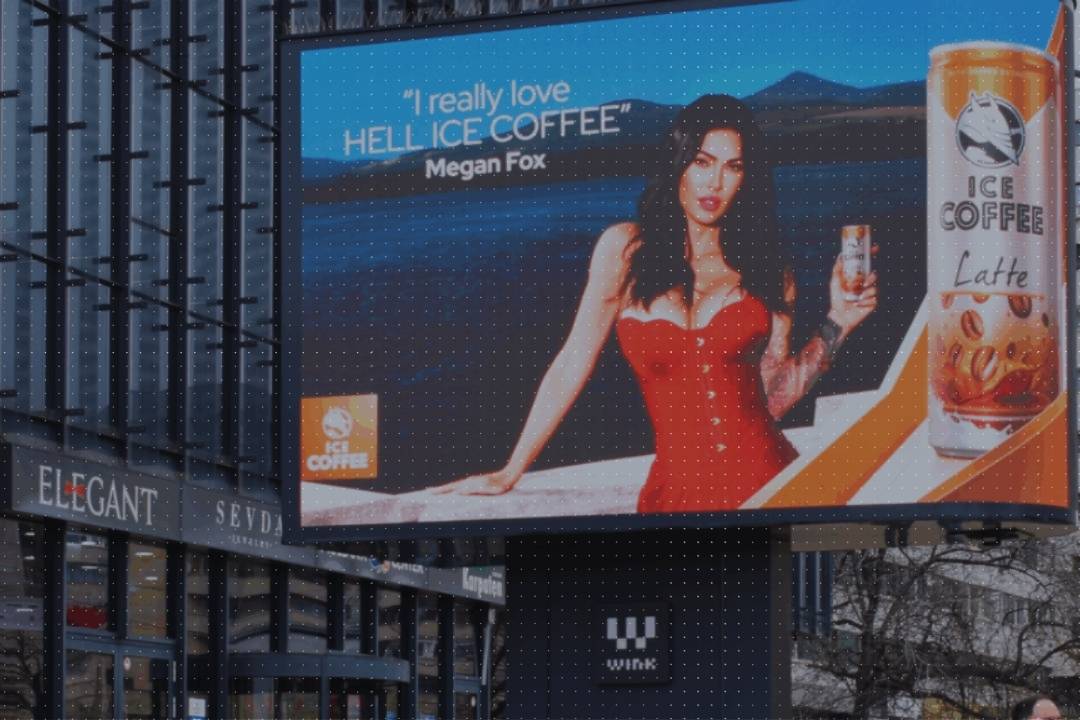 Hell Energy DOOH campaigns