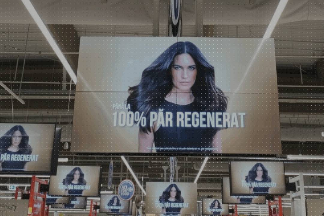 Pantene DOOH campaign