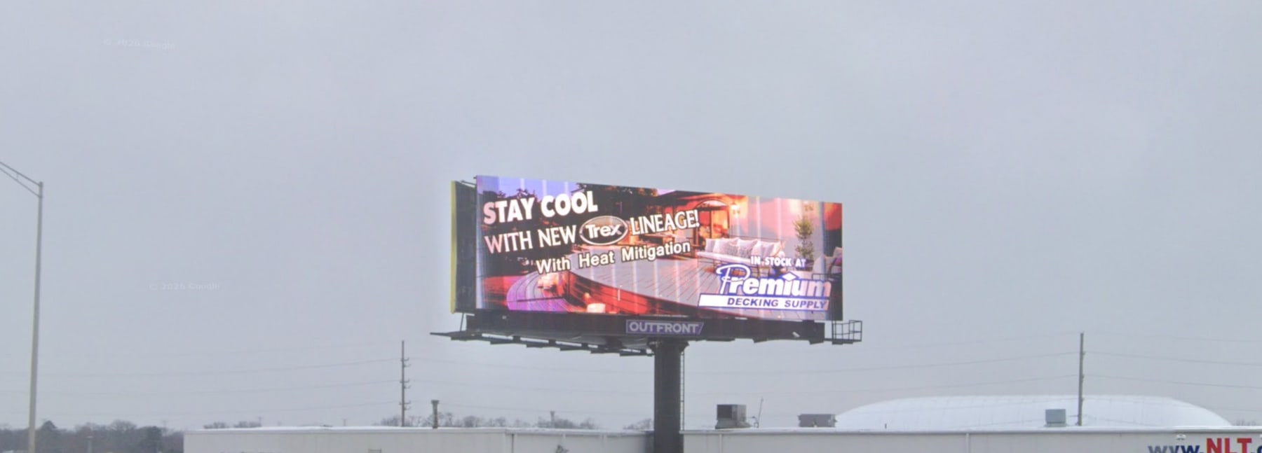 Chicago billboard at I-294, bookable by the hour on Blindspot