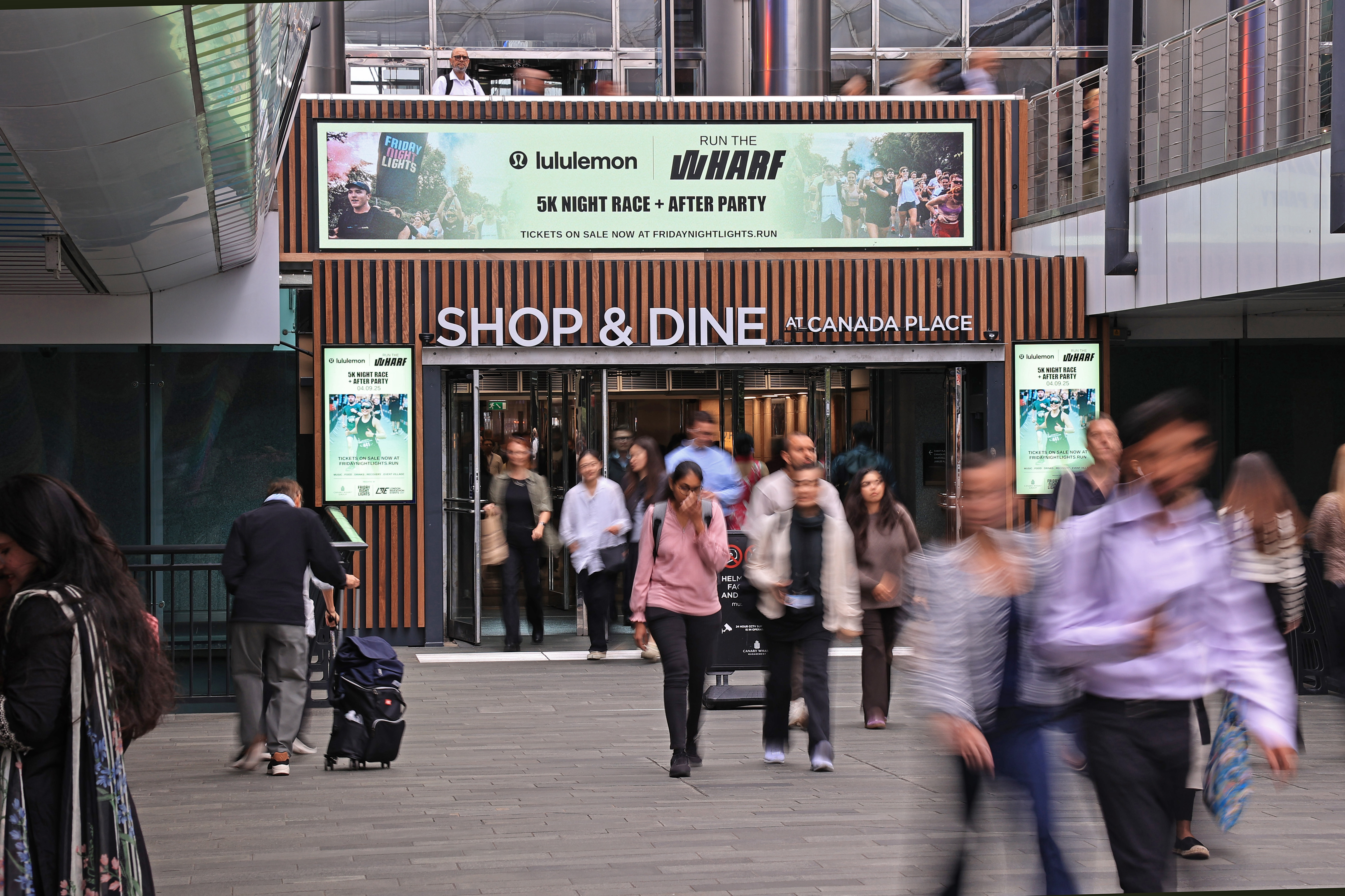 The Portal, Battersea, real DOOH inventory from operator partner Ocean Outdoor, bookable by the hour on Blindspot