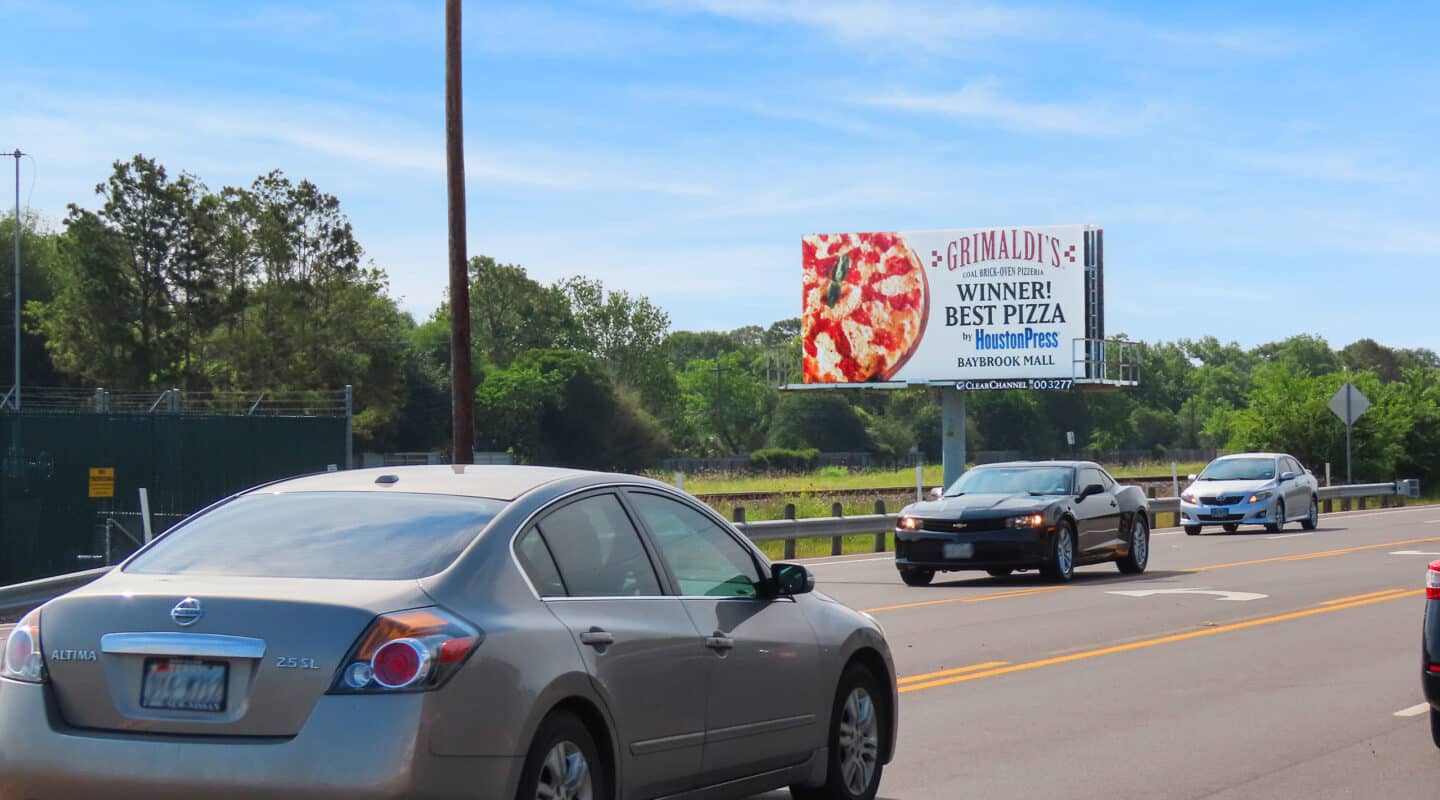 Houston, Galleria · digital spectacular, real DOOH inventory bookable by the hour on Blindspot