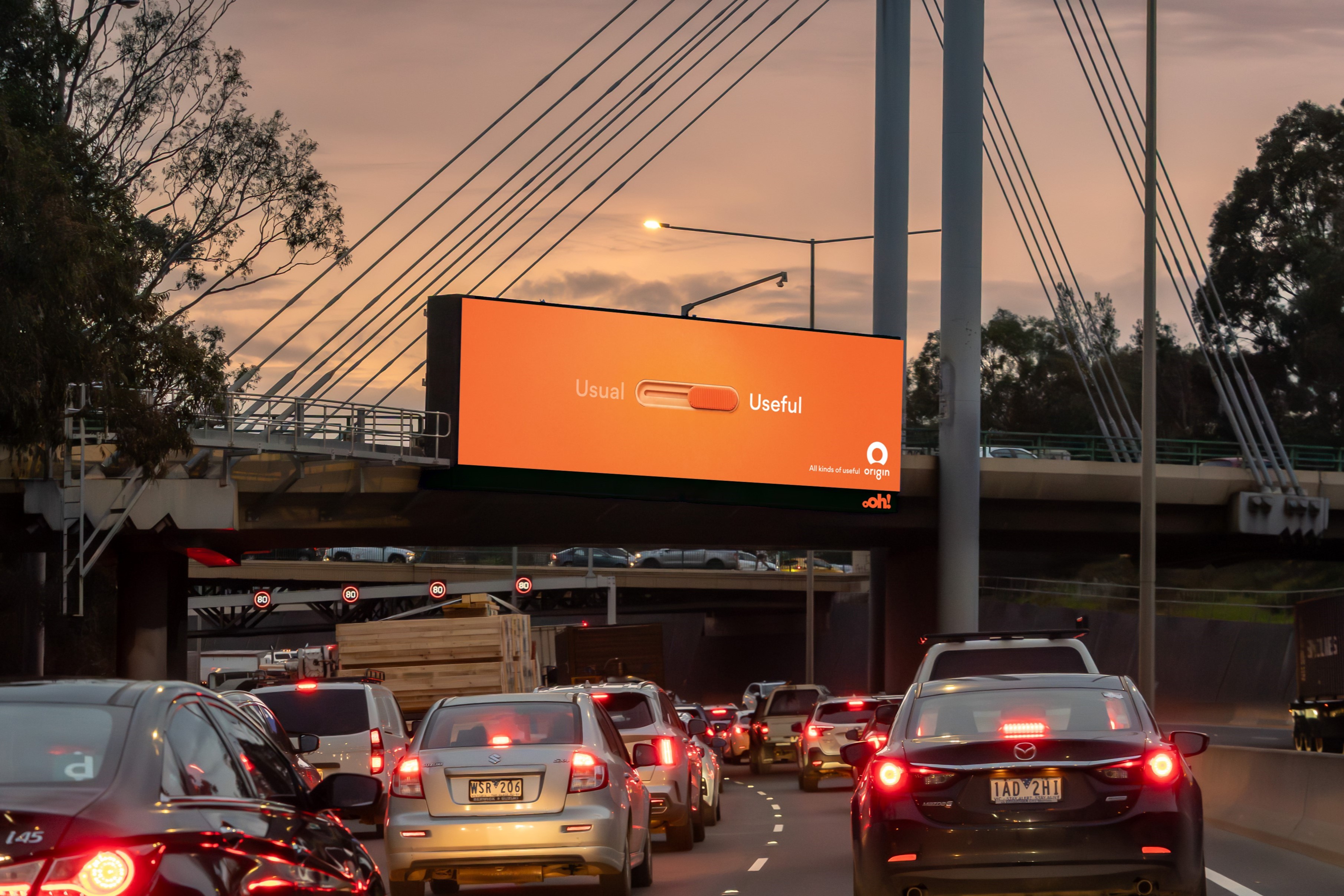 Melbourne, large-format DOOH inventory bookable by the hour on Blindspot