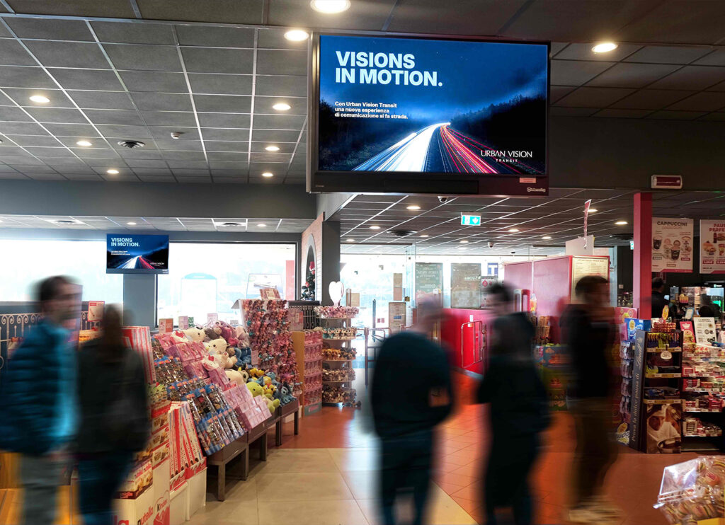 Milan, Maxi OOH placement, real DOOH inventory bookable by the hour on Blindspot