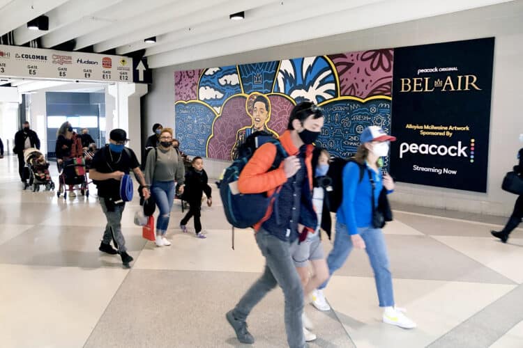 Philadelphia, SEPTA station screens, real DOOH inventory bookable by the hour on Blindspot