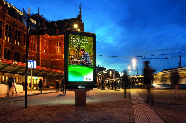 Stockholm, large-format DOOH inventory bookable by the hour on Blindspot