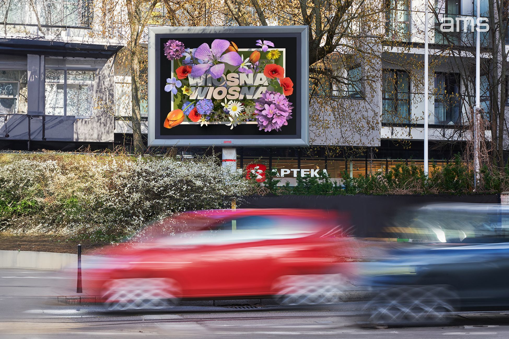 Warsaw, Digital Cityscreen large-format video, Warsaw, real DOOH inventory bookable by the hour on Blindspot