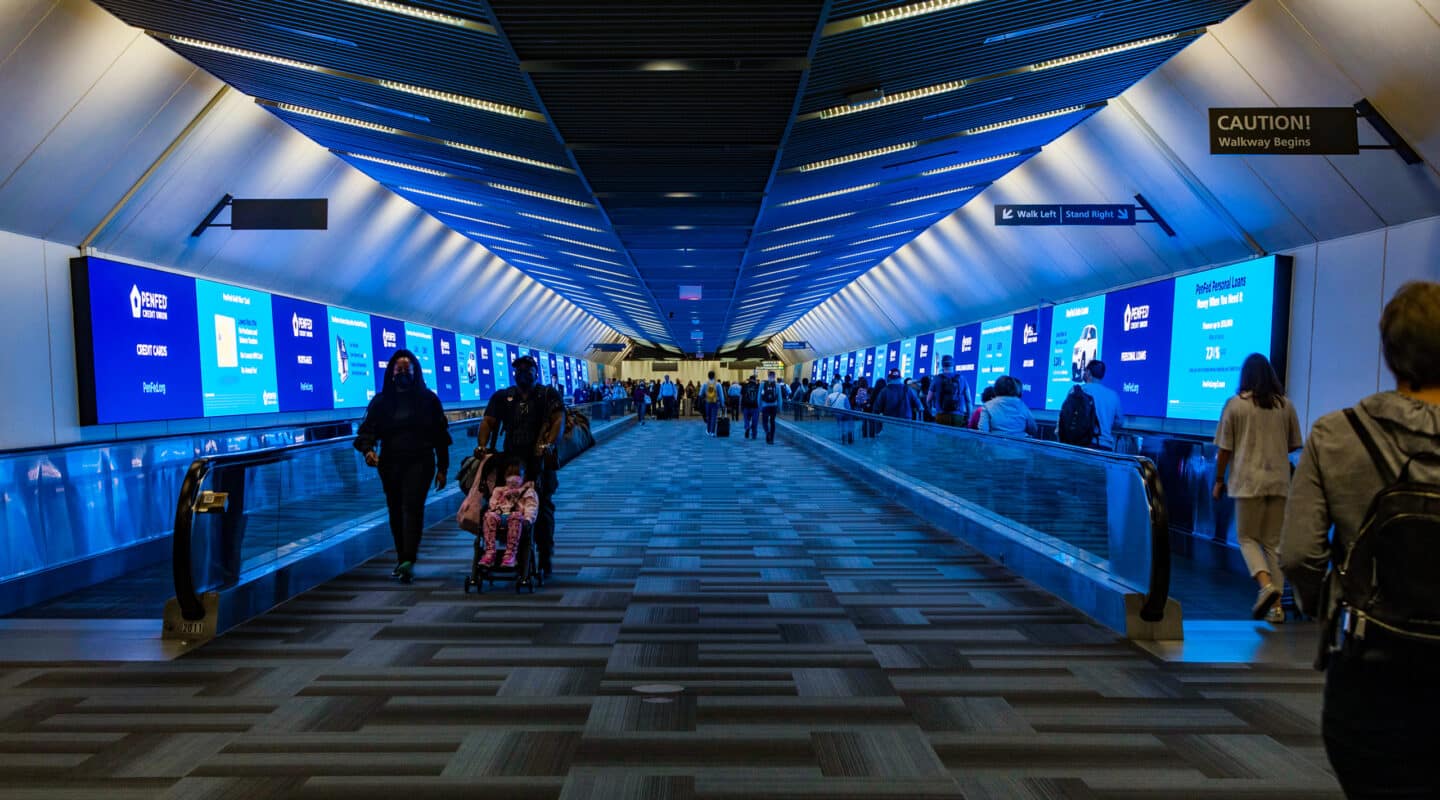 Washington, D.C., Penn Quarter · digital, real DOOH inventory bookable by the hour on Blindspot