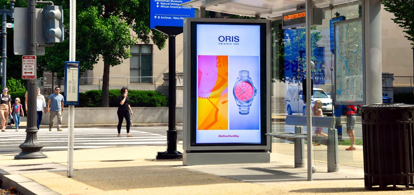 Washington, D.C., large-format DOOH inventory bookable by the hour on Blindspot