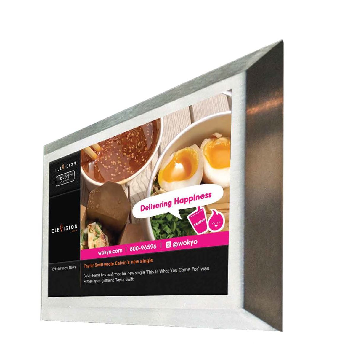 Wokyo Noodle Bar Dubai DOOH campaign