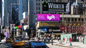 Broadway & 50th digital billboard in New York