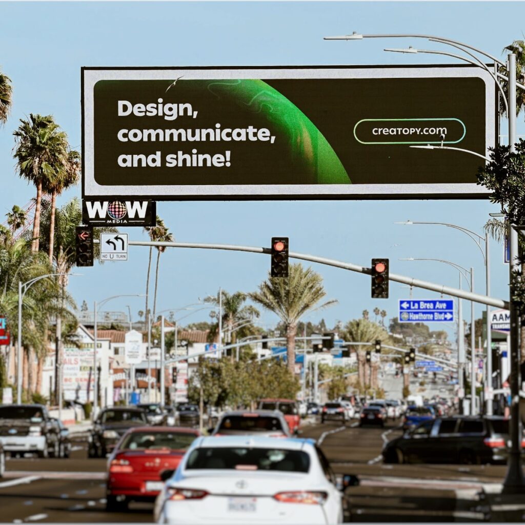 Creatopy Ad in LA Blindspot