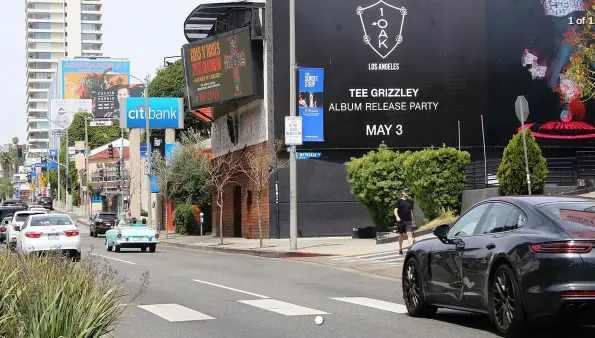 The West Coast Steps Up - Sunset Blvd. Billboards