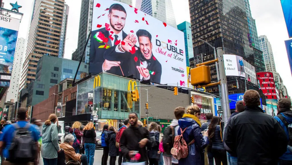 Rent this huge Times Square billboard for just $150