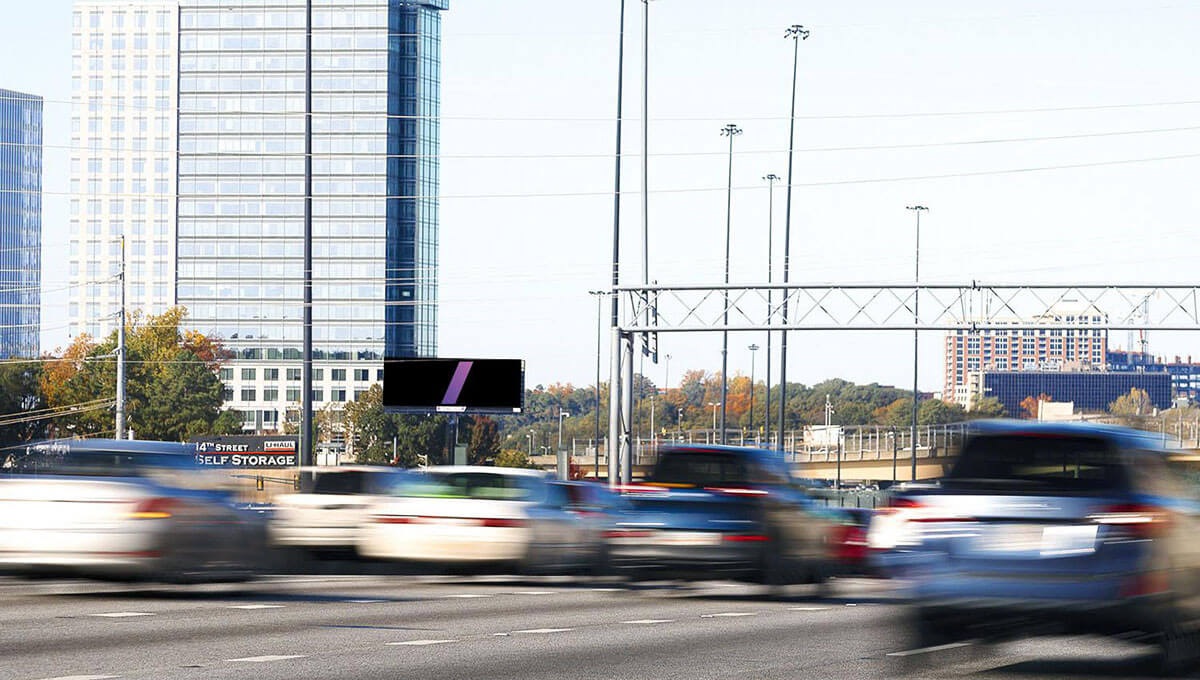 Atlanta traffic billboard