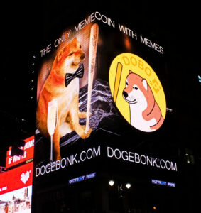 Penn Station Blindspot ads Dogebonk