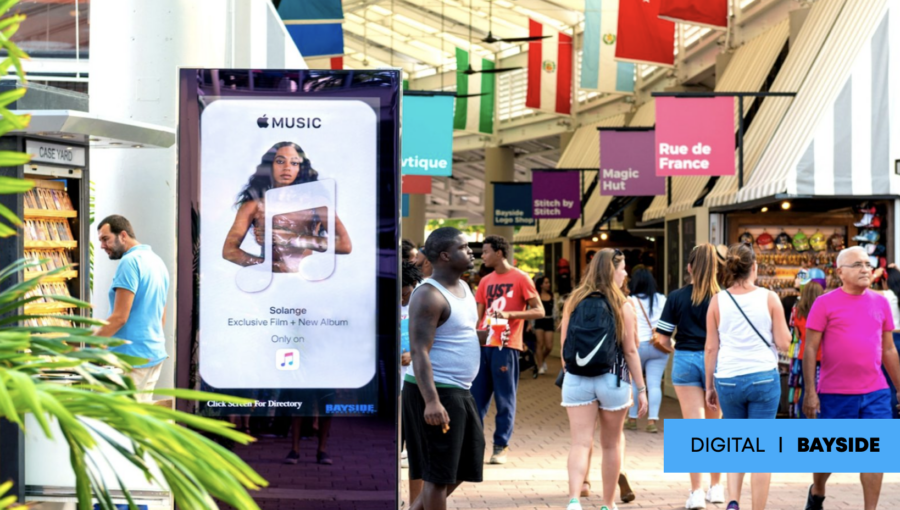 Miami Bayside Marketplace billboards with Blindspot
