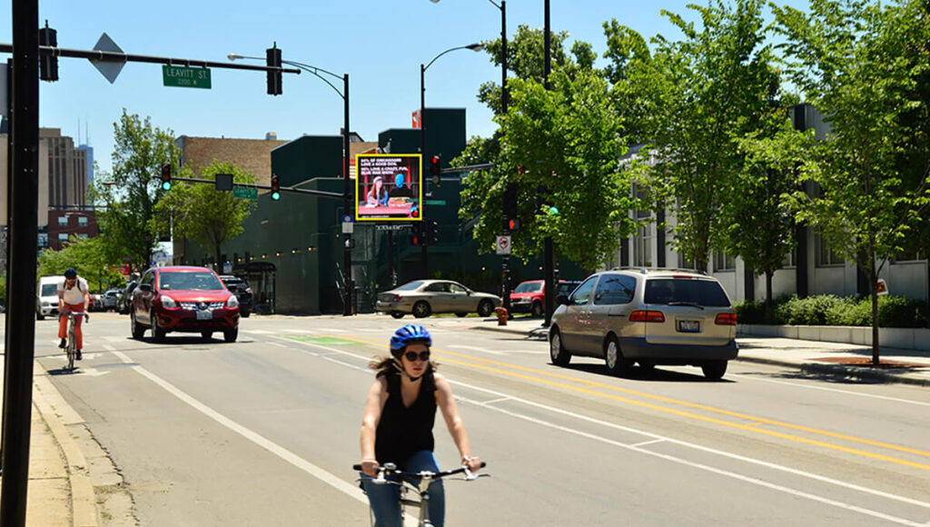 Chicago street bilboard