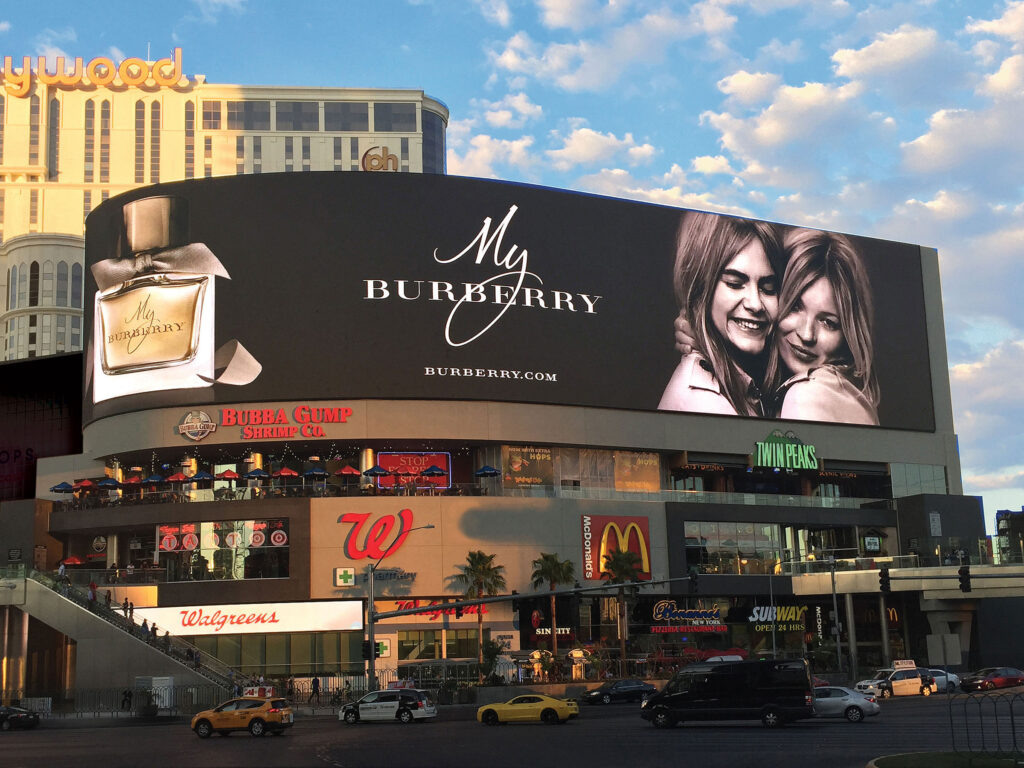 Harmon Corner Las Vegas Digital billboard