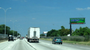 Interstate 90 digital billboard
