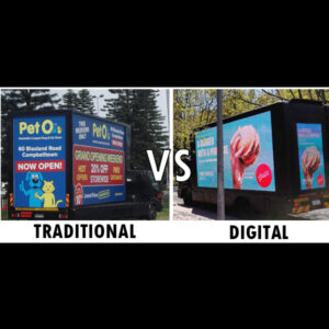 Exploring Traditional vs. Digital mobile Billboards: Contrasting Advertising Approaches - The rise of mobile billboards